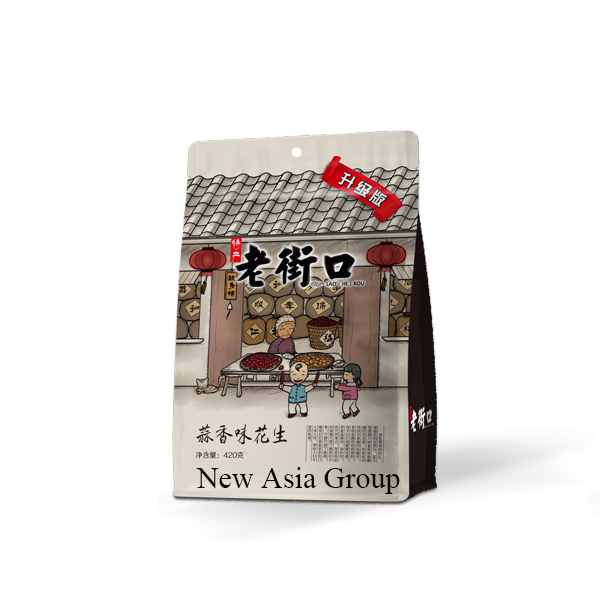 S135 Garlic Flavor Peanuts 24*420G-12months