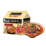 白象汤好喝辣牛肉汤面五连包114g*5 | Hong Kong Store Limited