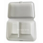 DT25 9x6inch 2compartment Lunch Box 50pcs*4bag /ctn | Hong Kong Store Limited