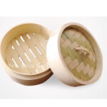 NF11 Bamboo Steamer 8&10&13&18&21&21&22&24&27CM/6&10&12Inch (2 Layers+1 Lid Per Set) | Hong Kong Store Limited