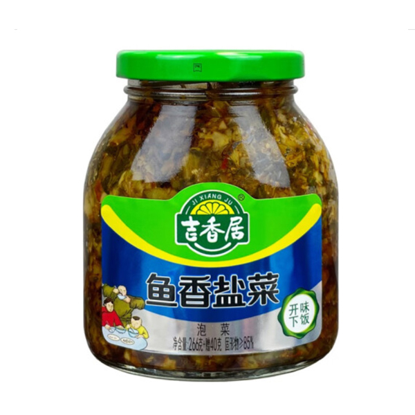 W92 JXJ 鱼香盐菜 12*（266G+赠40G）-15months