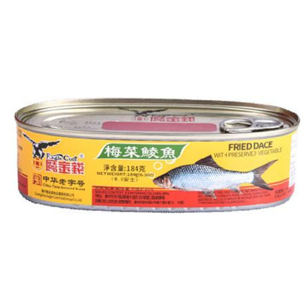 CY07 Fried Dace With Preserved Vegetable 24*184G-36months